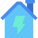 electricity, house, home, power, energy, architecture