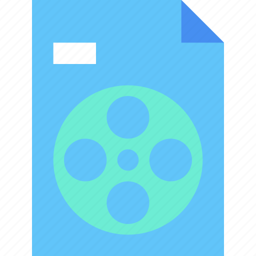Mov, video, movie, document, file, file type, file format icon - Download on Iconfinder