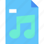 music file, audio, sound, document, file, file type, file format, file extension 