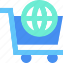 e-commerce, world wide, international, trolley, buy, ecommerce, shopping, online shop