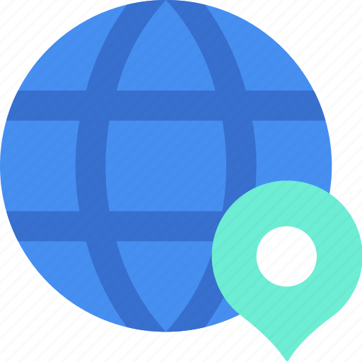 Online, globe, eart, international, internet, location, map icon - Download on Iconfinder