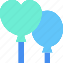 balloon, balloons, decoration, decor, fun, love, heart, romantic, dating