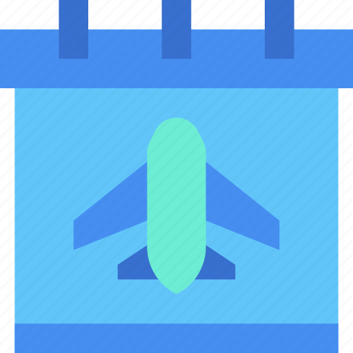 Flight, schedule, calendar, flight schedule, departure, time, date icon - Download on Iconfinder
