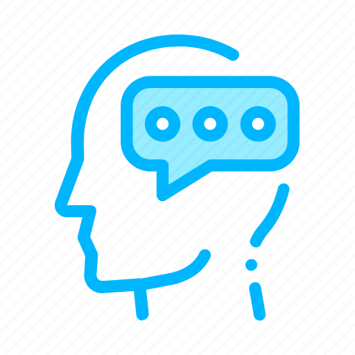 Man, message, mind, silhouette, typing icon - Download on Iconfinder