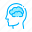 clouds, cloudy, mainly, man, mind, silhouette 