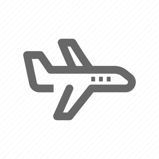 Airplane, airport, business, departure, flight, transportation icon - Download on Iconfinder