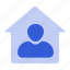 avatar, home, profile, user 