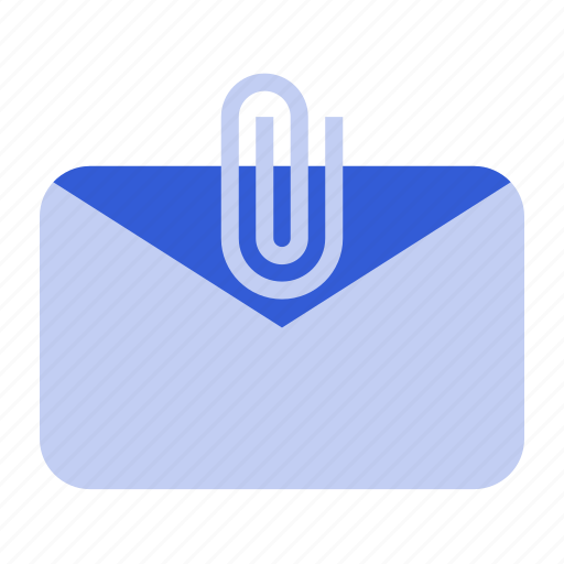 Attachment, email, envelope, message icon - Download on Iconfinder