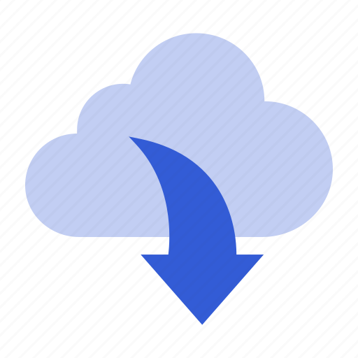 Arrow, cloud, download, storage icon - Download on Iconfinder