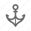 anchor, boat, cruise, sail, ship, transport 