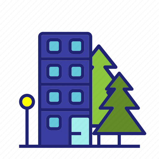 Building, office, urban, house, construction, home, real estate icon - Download on Iconfinder