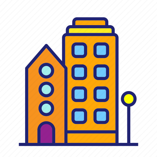 Building, office, urban, house, construction, property, real estate icon - Download on Iconfinder
