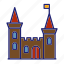 building, castle, manor, palace, fortress, tower, architecture 