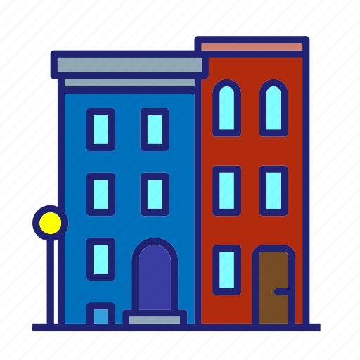 Building, office, urban, house, metropolitan, home, property icon - Download on Iconfinder