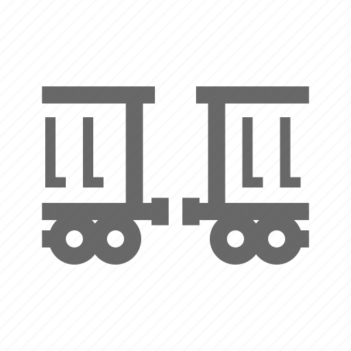 Railroad, rialway, route, train, transport, vahicle icon - Download on Iconfinder