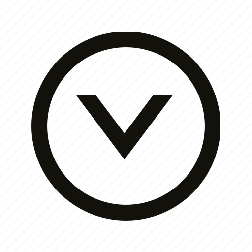 Circle, chevron icon - Download on Iconfinder on Iconfinder