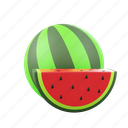 watermelon, healthy, sweet, summer, dessert, beach 
