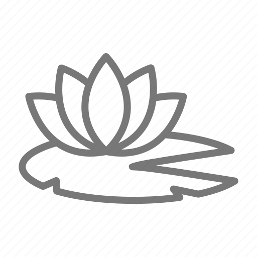Bloom, flower, lilypad, lily pad, lillypad icon - Download on Iconfinder