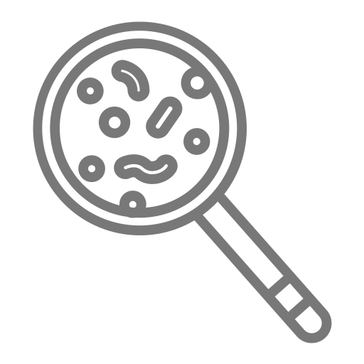 Bacteria, disease, magnify icon - Free download