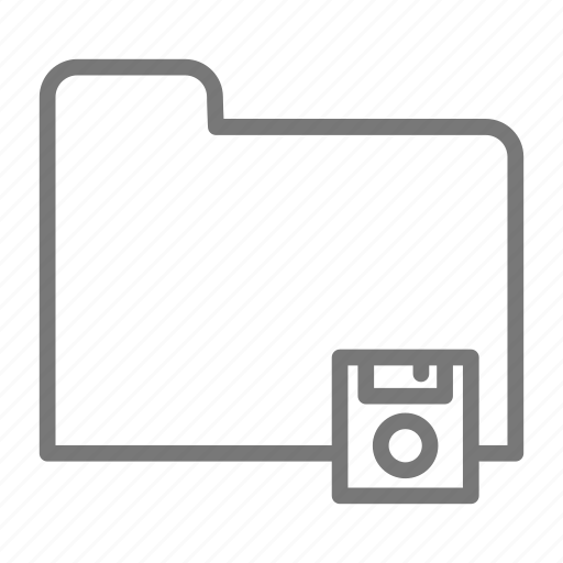 Document, file, folder, save, save folder icon - Download on Iconfinder