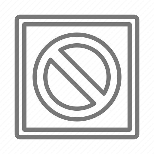 Drive, no sign, forbidden, sign, street, do not enter sign icon - Download on Iconfinder
