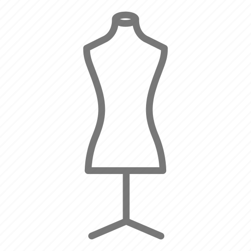 Dress form, form, sew, tailor, tailor’s dummy icon - Download on Iconfinder