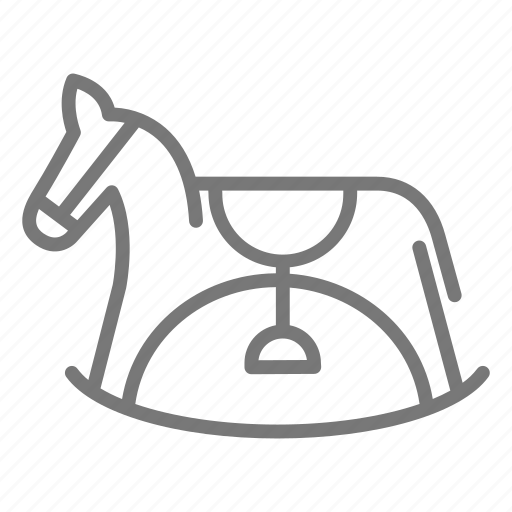 Horse, rocking, toy, rocking horse icon - Download on Iconfinder