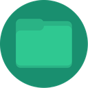 file, filemanager, folder, green, minimal