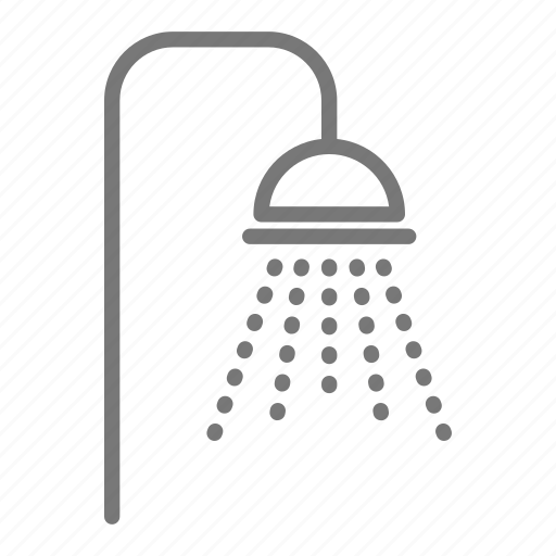 Bathe, clean, shower, shower head, spray, water icon - Download on Iconfinder