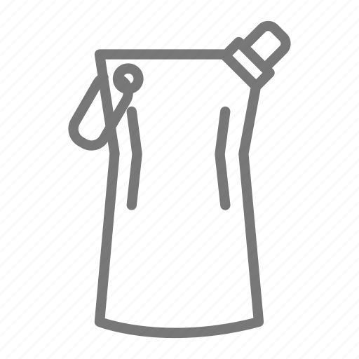 Bottle, drink, pouch, refill, reusable, water, water pouch icon - Download on Iconfinder