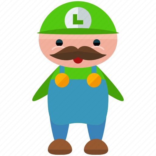 Avatar, character, gaming, luigi, person, profile, user icon - Download on Iconfinder
