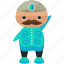 avatar, man, moustache, person, profile, user 