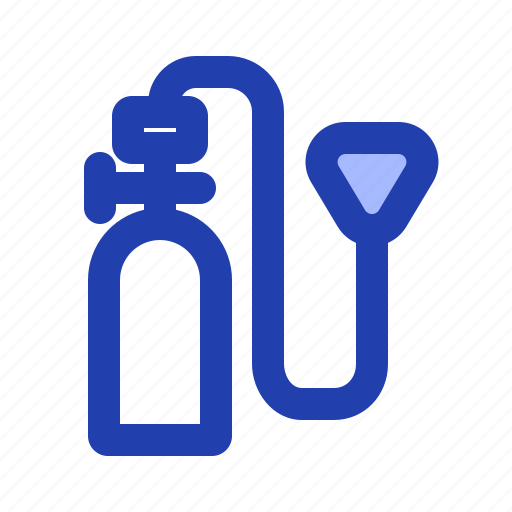 Oxygen, tube, mining, safety icon - Download on Iconfinder