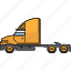 construction, earth mover, highway, mining, mining vehicles, semi-trailer, truck 