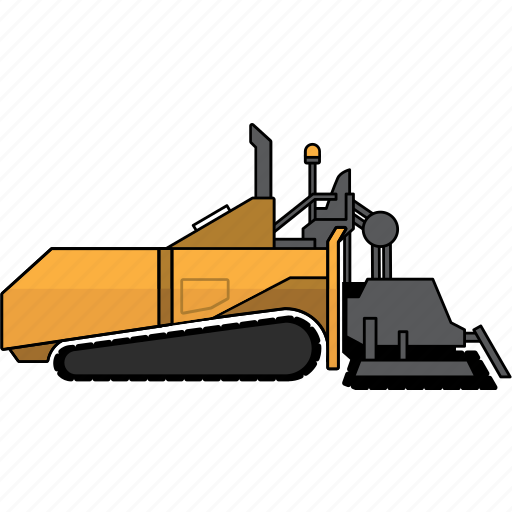 Asphalt, construction, earth mover, mining, mining vehicles, equipment, machinery icon - Download on Iconfinder