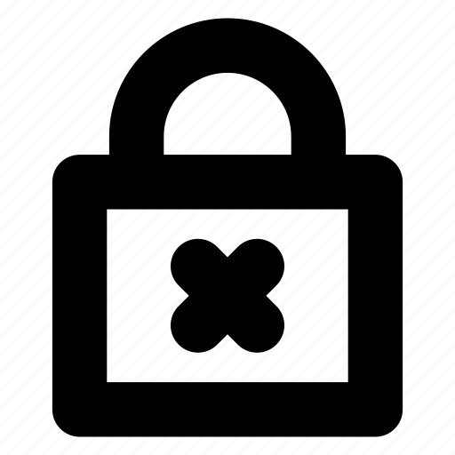Blocked, lock, locked, padlock, private icon - Download on Iconfinder