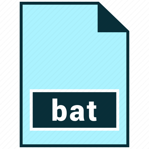 Bat, file formats, misc icon - Download on Iconfinder