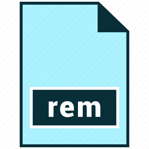 File formats, misc, rem icon - Download on Iconfinder