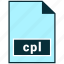 cpl, file formats, misc 