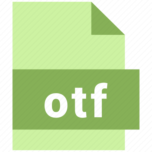 Misc file format, otf icon - Download on Iconfinder