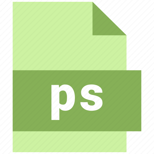 Misc file format, ps icon - Download on Iconfinder