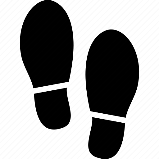 Foot, footprints, footsteps, shoes icon - Download on Iconfinder
