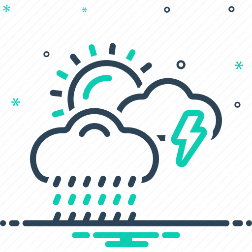 Burr, rain, rainfall, rumble, storm, thunder, weather icon - Download on Iconfinder
