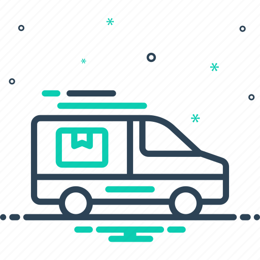 Automobile, cargo, deliver, delivery, service, shipping, truck icon - Download on Iconfinder