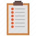 list, clipboard, business, checklist, office