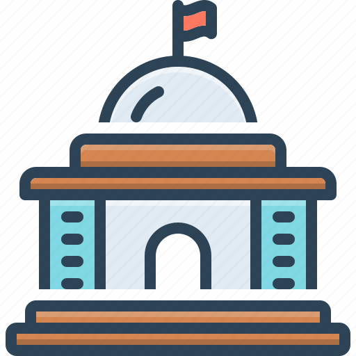 Architecture, buildingcapitol, courthouse, embassy, government, polity, state icon - Download on Iconfinder