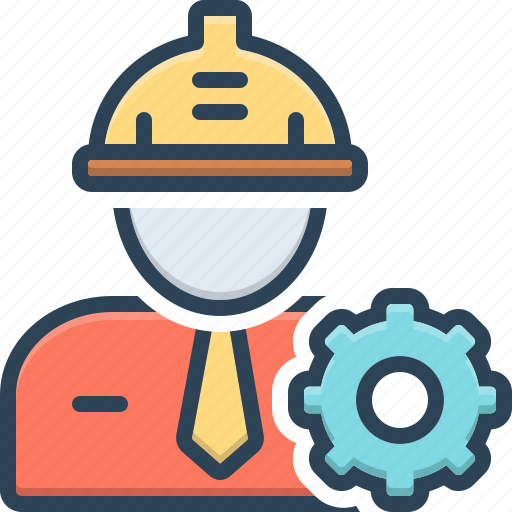 Engineer, equipment, hat, helmet, maintenance, occupation, safety icon - Download on Iconfinder