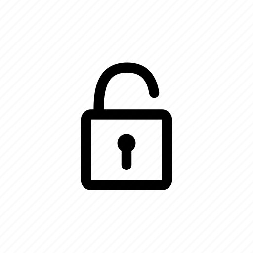 Lock, locked, padlock, unlock, unlocked, security, protection icon - Download on Iconfinder