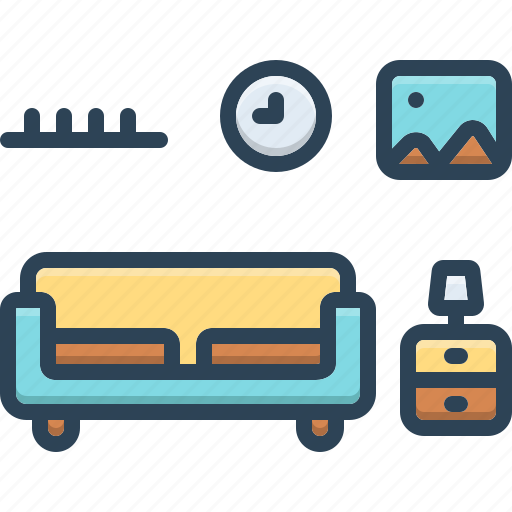 Comfortable, couch, cozy, furniture, interior, living, lounge icon - Download on Iconfinder