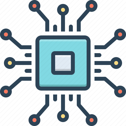 Chip, circuit, digital, electronic, microchip, semiconductor, technology icon - Download on Iconfinder